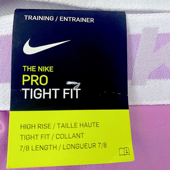 Nike Pro Training 7/8 Leggings - Picture 5 of 6